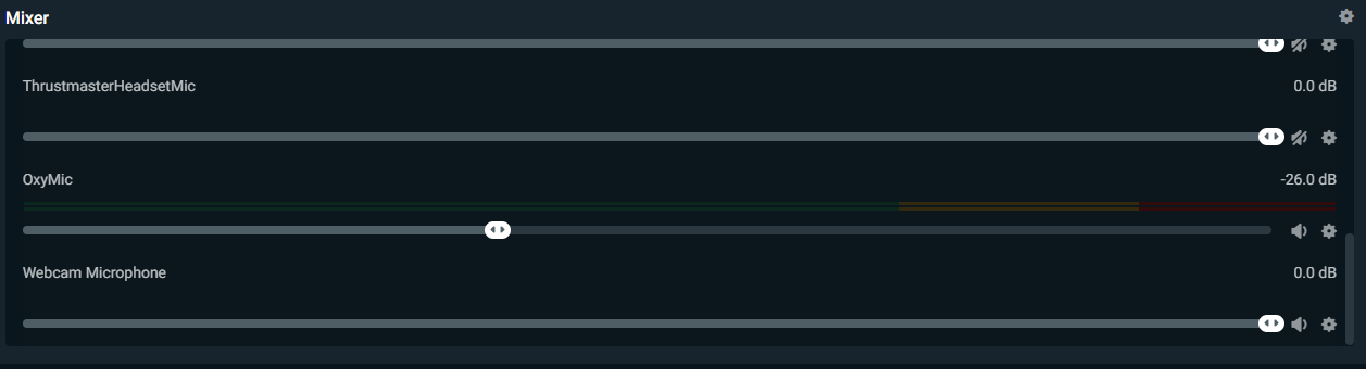 Streamlabs OBS audio settings